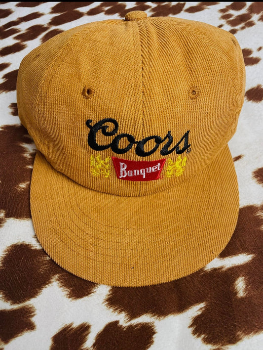 Coors Banquet Retro Corduroy Hat