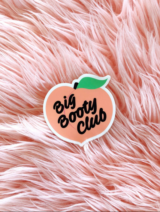 Big Booty Club Sticker