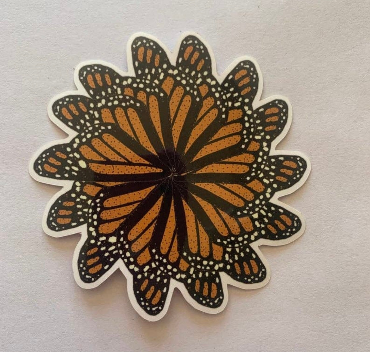 Monarch Wings || Sticker